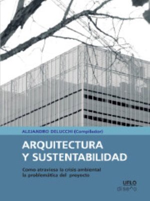cover image of Arquitectura y sustentabilidad